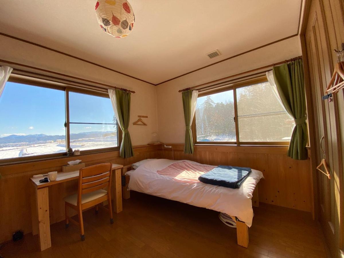 Azumino Backpackers 山の風 Hotell Matsukawa Exteriör bild