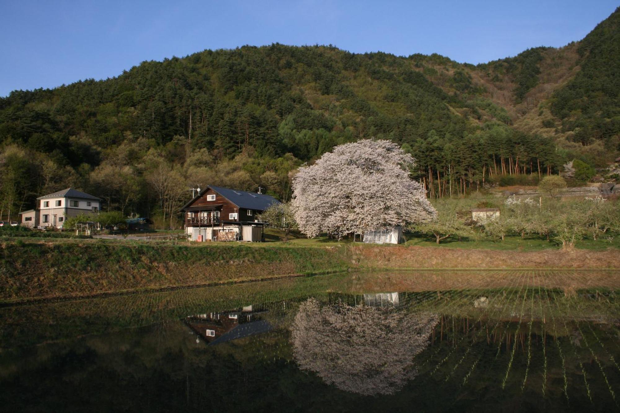Azumino Backpackers 山の風 Hotell Matsukawa Exteriör bild