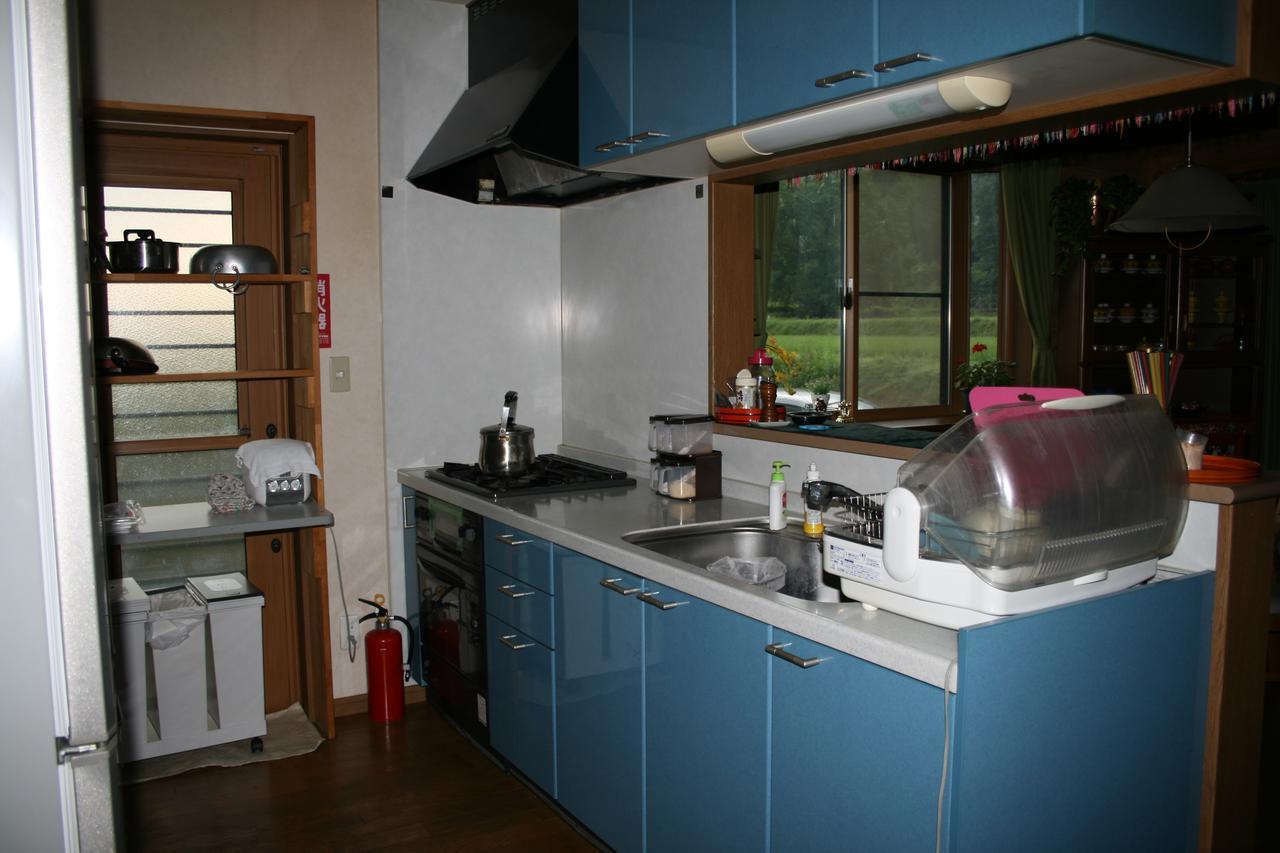 Azumino Backpackers 山の風 Hotell Matsukawa Exteriör bild