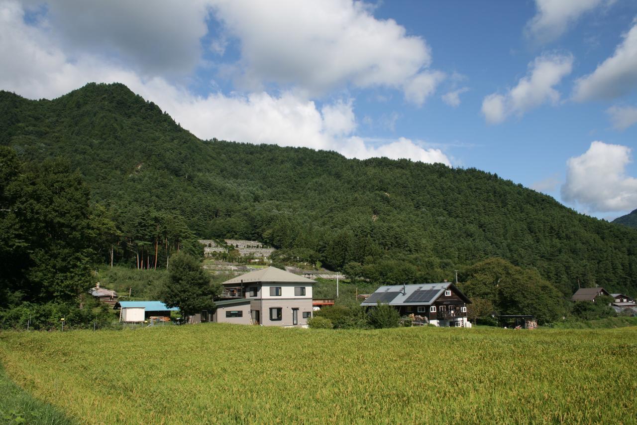 Azumino Backpackers 山の風 Hotell Matsukawa Exteriör bild