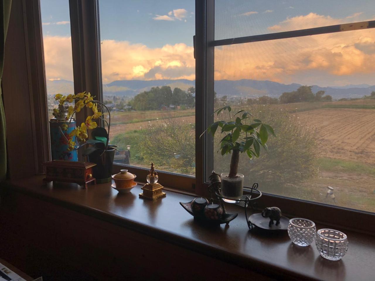 Azumino Backpackers 山の風 Hotell Matsukawa Exteriör bild